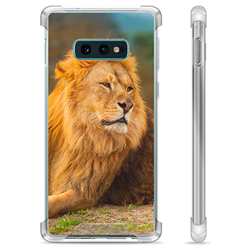 Samsung Galaxy S10E Hybride Case Leeuw huismerk kopen in de aanbieding