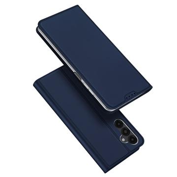 Dux Ducis Skin Pro Series Hoesje Geschikt voor Samsung Galaxy A15 | Book Case met Pasjeshouder | Portemonnee | Standaard | Blauw