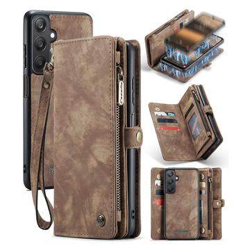 Samsung Galaxy A25 Caseme 008 2-in-1 Multifunctional Wallet Case Brown