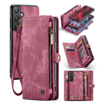 Samsung Galaxy A25 Caseme 008 2-in-1 Multifunctional Wallet Case Red