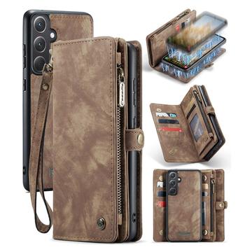 Samsung Galaxy A35 Caseme 008 2-in-1 Multifunctional Wallet Case Brown