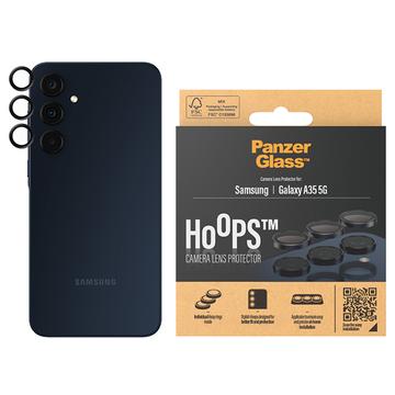 Samsung Galaxy A35 PanzerGlass Hoepels Camera Lens Beschermer Zwart