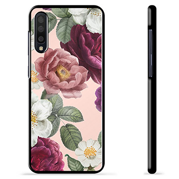 Samsung Galaxy A50 Beschermhoes Romantische Bloemen