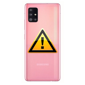 Samsung Galaxy A51 5G Batterij Cover Reparatie Roze