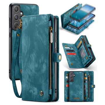 Samsung Galaxy A55 Caseme 008 2-in-1 Multifunctional Wallet Case Blue