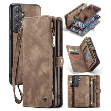 Samsung Galaxy A55 Caseme 008 2-in-1 Multifunctional Wallet Case Brown