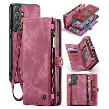 Samsung Galaxy A55 Caseme 008 2-in-1 Multifunctional Wallet Case Red