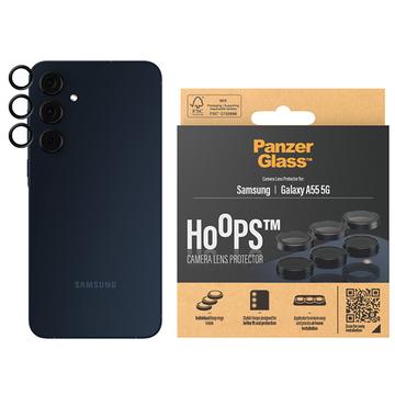 Samsung Galaxy A55 PanzerGlass Hoepels Camera Lens Beschermer Zwart