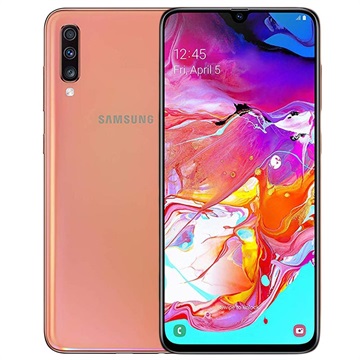 Samsung Galaxy A70 Duos 128Gb Coral huismerk kopen in de aanbieding