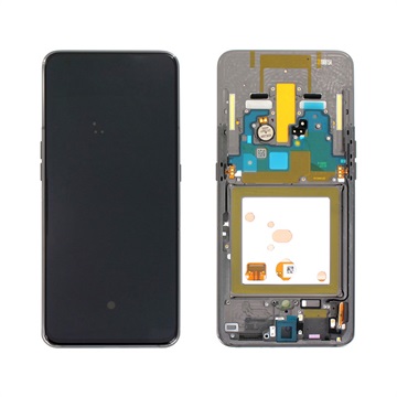 Samsung Galaxy A80 Voorzijde Cover & LCD Display GH82-20348A Zwart