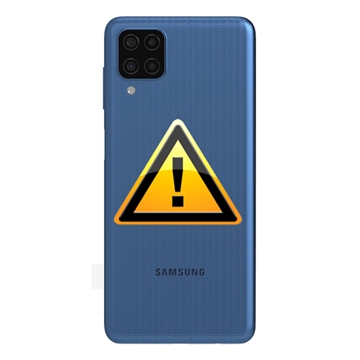 Samsung Galaxy M12 Batterijdeksel Reparatie Blauw