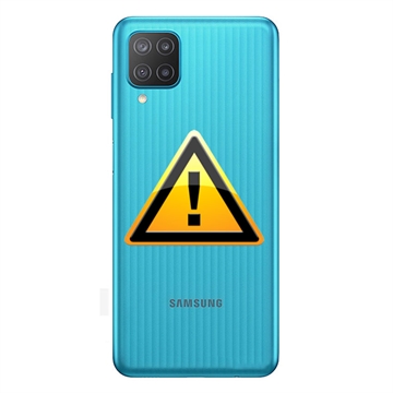 Samsung Galaxy M12 Batterijdeksel Reparatie Groen