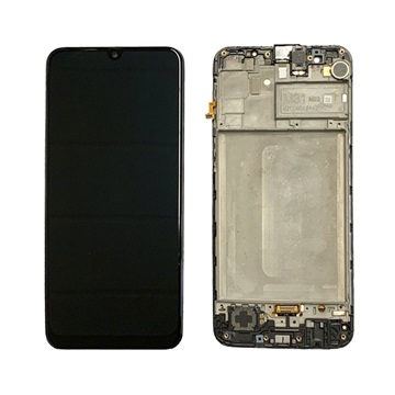 Samsung Galaxy M31 Voorzijde Cover & LCD Display GH82-22405A Zwart