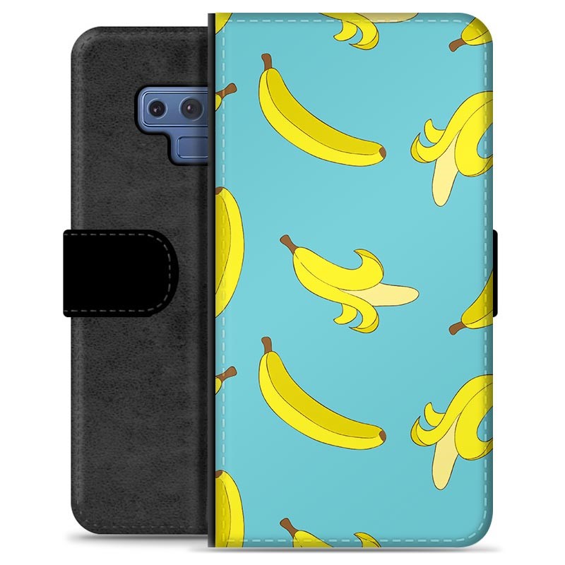 Samsung Galaxy Note9 Premium Portemonnee Hoesje Bananen huismerk kopen in de aanbieding