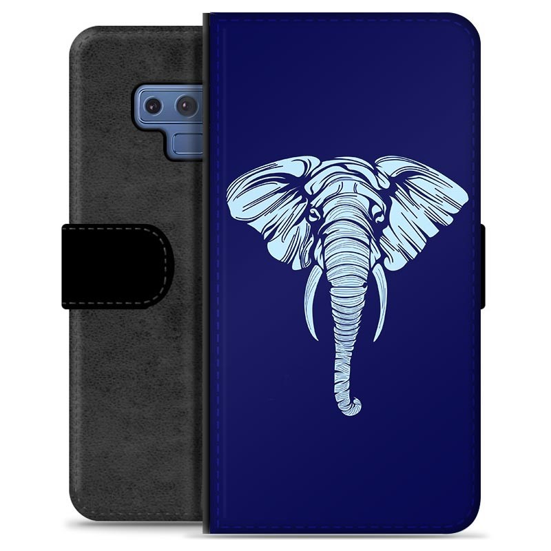 Samsung Galaxy Note9 Premium Portemonnee Hoesje Olifant huismerk kopen in de aanbieding