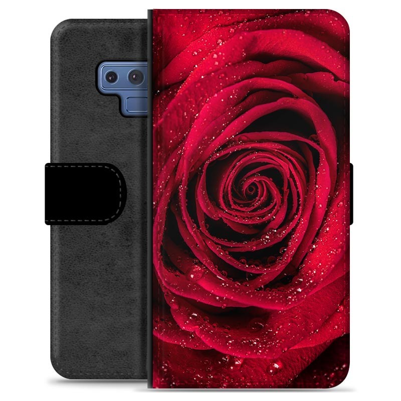 Samsung Galaxy Note9 Premium Portemonnee Hoesje Roos huismerk kopen in de aanbieding