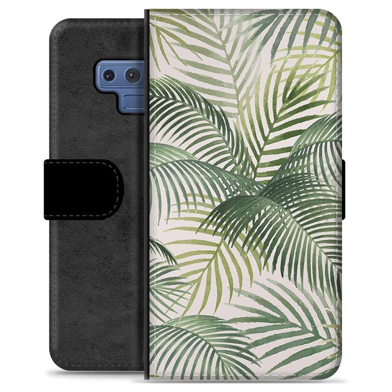 Samsung Galaxy Note9 Premium Portemonnee Hoesje Tropisch huismerk kopen in de aanbieding