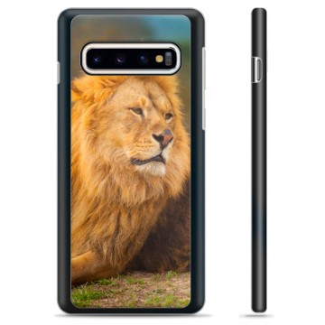 Samsung Galaxy S10 Beschermende Cover Leeuw huismerk kopen in de aanbieding