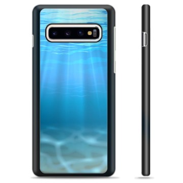 Samsung Galaxy S10 Beschermende Cover huismerk kopen in de aanbieding