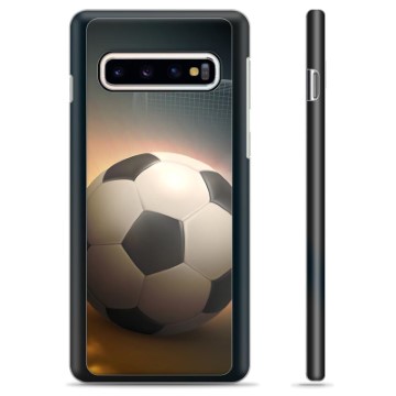 Samsung Galaxy S10 Beschermende Cover Voetbal huismerk kopen in de aanbieding