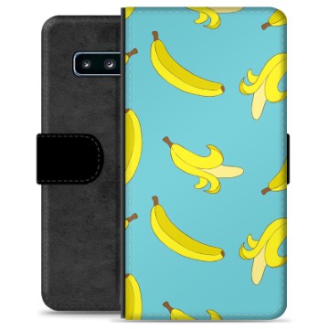 Samsung Galaxy S10 Premium Portemonnee Hoesje Bananen huismerk kopen in de aanbieding