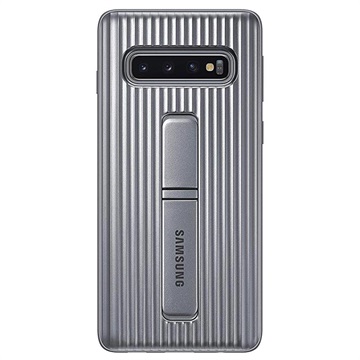 Samsung Galaxy S10 Protective Standing Cover Ef Rg973Csegww Zilver huismerk kopen in de aanbieding