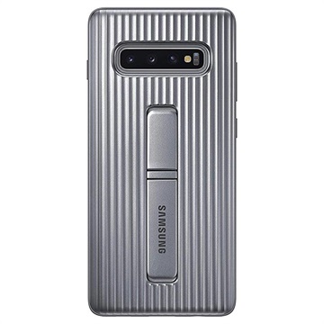 Samsung Galaxy S10 Protective Standing Cover Ef Rg975Csegww Zilver huismerk kopen in de aanbieding