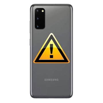 Samsung Galaxy S20 Batterij Cover Reparatie Grijs