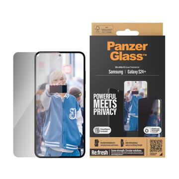 Samsung Galaxy S24+ PanzerGlass Ultra-Wide Fit Privacy EasyAligner Screenprotector Doorzichtig