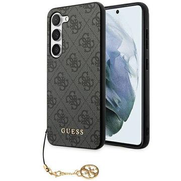 Samsung Galaxy S24+ Guess 4G Charms Collection Hybrid Case Grijs