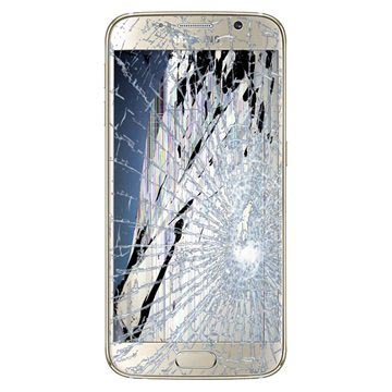 Samsung Galaxy S6 LCD en touchscreen reparatie (GH97-17260C) Goud
