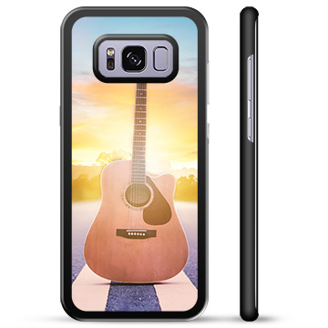 Samsung Galaxy S8 Beschermende Cover Gitaar huismerk kopen in de aanbieding