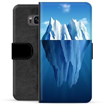 Samsung Galaxy S8 Premium Portemonnee Hoesje Ijsberg huismerk kopen in de aanbieding