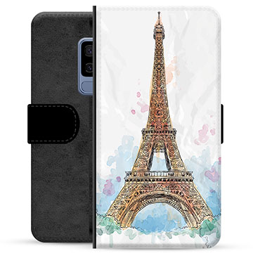 Samsung Galaxy S9 Premium Portemonnee Hoesje Parijs huismerk kopen in de aanbieding