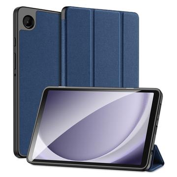 Samsung Galaxy Tab A9 Dux Ducis Domo Tri-Fold Smart Folio Hoesje Blauw