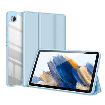 Samsung Galaxy Tab A9 Dux Ducis Toby Tri-Fold Smart Folio Hoesje Baby Blauw