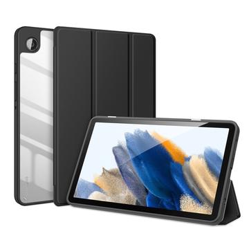 Samsung Galaxy Tab A9 Dux Ducis Toby Tri-Fold Smart Folio Hoesje Zwart