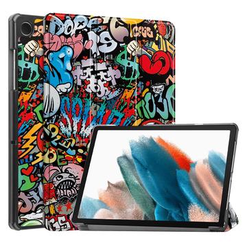 Samsung Galaxy Tab A9 Tri-Fold Series Smart Folio Case Graffiti