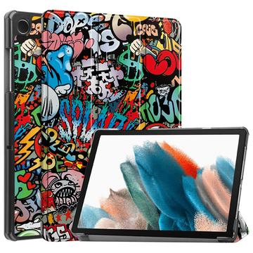 Samsung Galaxy Tab A9+ Tri-Fold Series Smart Folio Case Graffiti