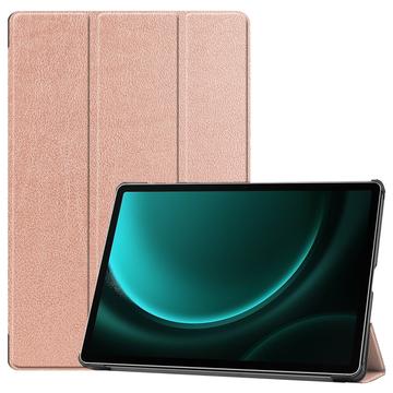 Samsung Galaxy Tab S9 FE+ Tri-Fold Series Smart Folio Case Rose Gold