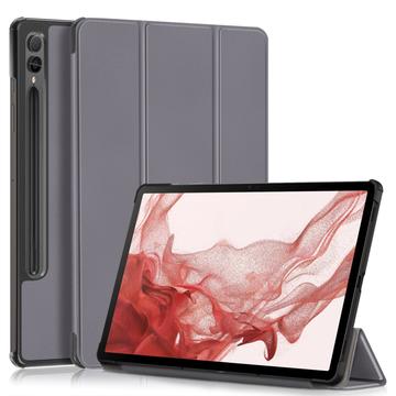 Samsung Galaxy Tab S9+ Tri-Fold Series Smart Folio Case Grijs