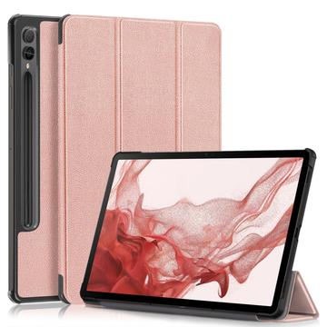 Samsung Galaxy Tab S9+ Tri-Fold Series Smart Folio Case Roségold
