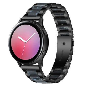 Samsung Galaxy Watch4-Watch4 klassieke roestvrijstalen band donkerblauw-zwart