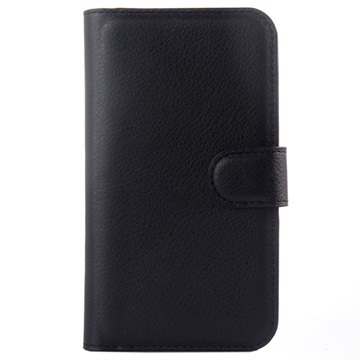 Samsung Galaxy Xcover 3 Book Style Flip Case Zwart