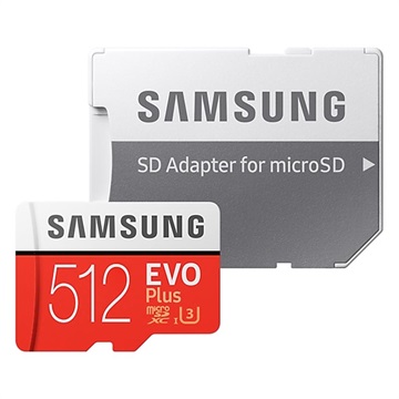 Samsung microSDXC EVO+ 512GB met Adapter MB-MC512GA-EU