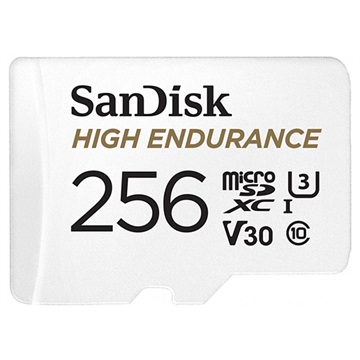 SanDisk High Endurance MicroSD Kaart SDSQQNR-256G-GN6IA 256GB