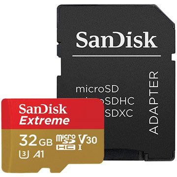SanDisk SDSQXAF-032G-GN6MA Extreme MicroSDHC UHS-I Kaart 32GB