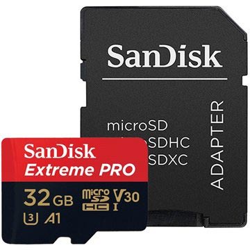 SanDisk SDSQXCG-032G-GN6MA Extreme Pro MicroSDHC UHS-I Kaart 32GB