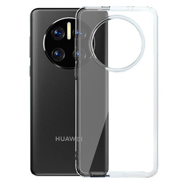 Krasbestendig Huawei Mate 50 Hybride Hoesje Doorzichtig