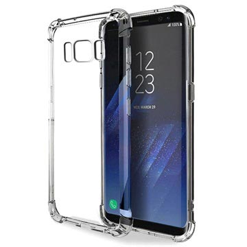 Krasbestendig Samsung Galaxy S8+ Hybrid Case Doorzichtig